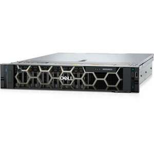 DELL ISG szerver - PE R550 rack (8x3.5"), 1x12C S4310 2.1GHz, 2x16GB, 1x480GB RI SSD; H755, iD9 En., 2x1100W. kép