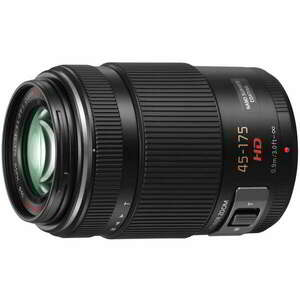 Panasonic Vario PZ 45-175 mm f/4.0-5.6 ASPH. P.O.I.S. Objektív - Fekete kép