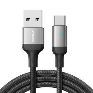 Joyroom USB kábel - USB C 3A gyorstöltéshez és adatátvitelhez A10 Series 3 m fekete (S-UC027A10) kép