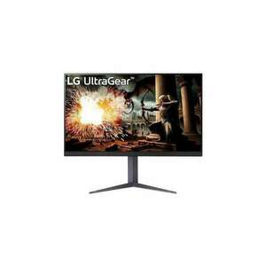 LG 32GS75QX-B számítógép monitor 80 cm (31.5") 2560 x 1440 pixelek Quad HD Fekete (32GS75QX-B) kép