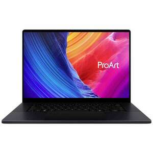 ASUS ProArt P16 H7606WI-ME108WS AMD Ryzen AI 9 HX 370 Laptop 40, 6 cm (16") Érintőképernyő WQUXGA 32 GB LPDDR5x-SDRAM 2 TB SSD NVIDIA GeForce RTX 4070 Wi-Fi 7 (802.11be) Windows 11 Pro Fekete (90NB1421-M00730) kép