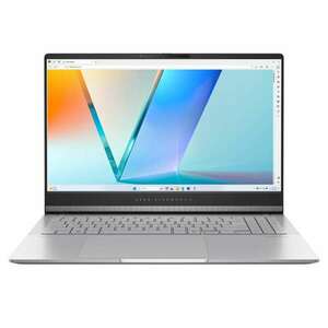 ASUS Vivobook S 15 OLED M5506UA-MA044X AMD Ryzen™ 7 8845HS Laptop 39, 6 cm (15.6") Wide Quad HD+ 16 GB LPDDR5x-SDRAM 1 TB SSD Wi-Fi 6 (802.11ax) Windows 11 Pro Ezüst (90NB1473-M001S0) kép