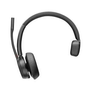 HP Poly Voyager 4310 Microsoft Teams (USB Type-C) Wireless Mono Headset + BT700 USB Type-C Adapter - Fekete (77Y95AA) kép