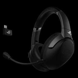 ASUS ROG Strix Go 2.4 Headset Vezetékes és vezeték nélküli Fejpánt Játék Fekete kép