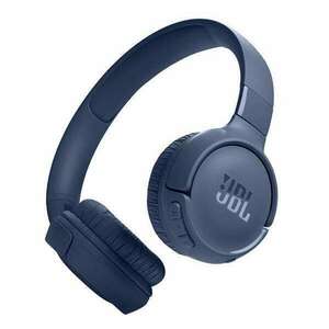 JBL TUNE 520BT bluetooth fejhallgató - SÖTÉTKÉK - sztereo, v5.3, mikrofon, multipoint, összehajtható - JBLT520BTBLUE - GYÁRI kép