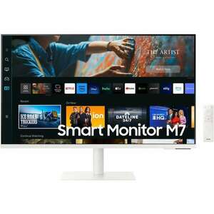 Samsung LED-Monitor M70C Series S32CM703UU - 80 cm (32") - 3840 x 2160 4K UHD (LS32CM703UUXEN) kép