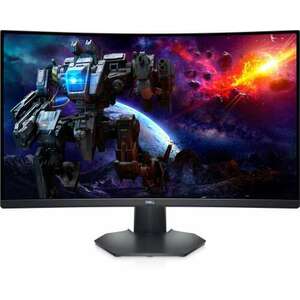 Dell S3222DGM, 210-AZZH LED Ívelt Monitor, 32" 2560 x 1440, 3000: 1, 350cd, 2 ms, 2xHDMI, 1xDP, fekete kép