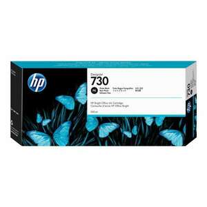 HP 730 - High Capacity - photo black - original - DesignJet - ink cartridge (P2V73A) kép