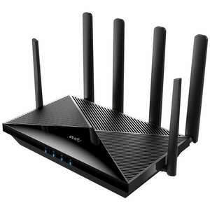 Cudy LT18 WiFi router Gigabit Ethernet Kétsávos (2, 4 GHz / 5 GHz) 4G Fekete kép