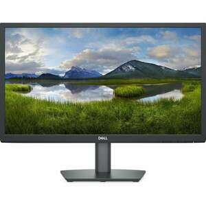 Dell E2222H, 210-AZZF LCD Monitor, 21, 5" FHD 1920×1080, VA 16: 9 3000: 1, 250cd, 5ms, VGA, DP, fekete kép