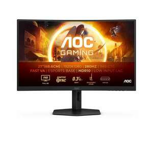 AOC G4 C27G4ZXU számítógép monitor 68, 6 cm (27") 1920 x 1080 pixelek Full HD LED Fekete (C27G4ZXU) kép