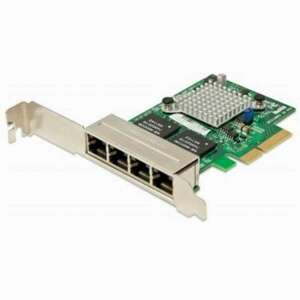 SUPERMICRO LAN kártya 4x GbE PCI-E x8 Intel i350 (AOC-SGP-I4) kép