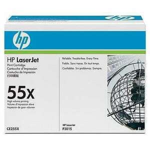 HP CE255X fekete toner (55X) (CE255X) kép