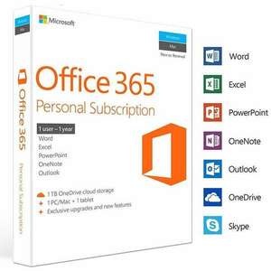 Microsoft Office 365 Personal PC/MAC - 1 eszköz / 1 év elektronikus licensz kép