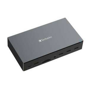 Verbatim CDS-17 Vezetékes USB 3.2 Gen 1 (3.1 Gen 1) Type-C Fekete, Szürke (32172) kép