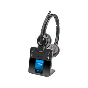 HP Poly Savi 8420 Office Wireless Headset - Fekete (8L5B3AA- ABB) kép