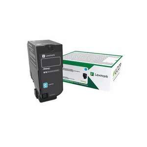 Lexmark CS720, CS725, CX725 tonerkazetta cián (74C20C0) (74C20C0) kép