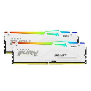 Kingston RAM FURY Beast RGB - 32 GB (2 x 16 GB Kit) - DDR5-6000 CL36 (KF560C36BWEAK2-32) kép