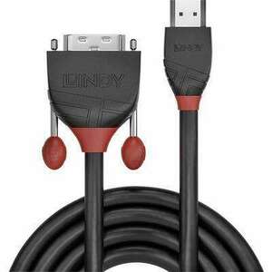 LINDY HDMI / DVI Csatlakozókábel [1x HDMI dugó - 1x DVI dugó, 18+1 pólusú] 2.00 m Fekete kép