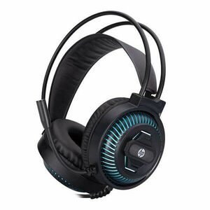 HP DHE 8001U Wired headphones (black) kép