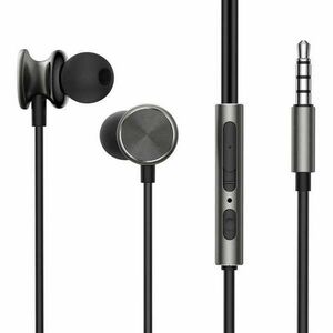 Wired Earphones JR-EW03, Half in Ear (Dark Grey) kép