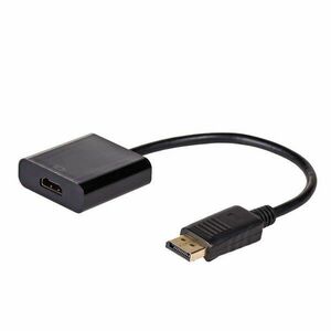 Akyga AK-AD-11 video átalakító kábel 0, 15 M HDMI A-típus (Standard) DisplayPort Fekete kép