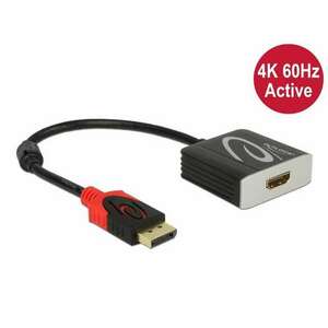 Delock Aktív DisplayPort 1.4 - HDMI átalakító 4K 60 Hz (HDR) kép