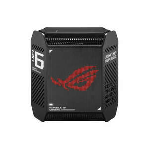 Asus Rog Rapture GT6 AX10000 10000 Mbit/s mesh hálózati Router - fekete-piros kép