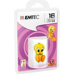 EMTEC Pendrive, 16GB, USB 2.0, EMTEC "Tweety" kép