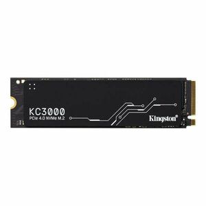 Kingston KC3000 Gen.4 SSD, 512GB, NVMe, M.2. kép