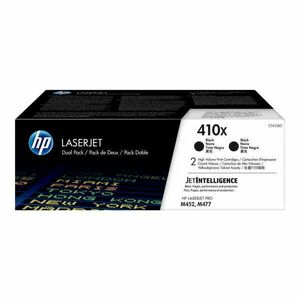 HP 410X 2-pack High Yield Black toner, Fekete kép