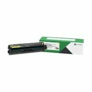 Lexmark C3220Y0 toner, 1500 oldal, Sárga kép