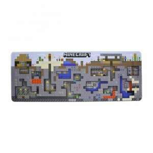 Paladone PP8805MCF Minecraft: Mining World, L, 80 x 30 cm, csúszásmentes Többszínű gamer billentyűzet és egérpad kép