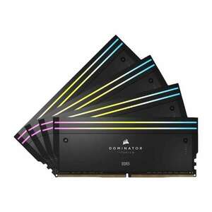 CORSAIR Dominator Titanium RGB DDR5 6000MHz CL36 64GB Kit4 Intel XMP White (CMP64GX5M4B6000C36W) kép