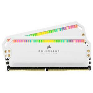 16GB 4000MHz DDR4 RAM Corsair Dominator Platinum RGB white (2x8GB) (CMT16GX4M2K4000C19W) (CMT16GX4M2K4000C19W) kép