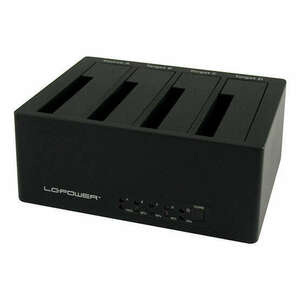 USB LC Power LC-DOCK-U3-4B HDD dokkoló állomás kép