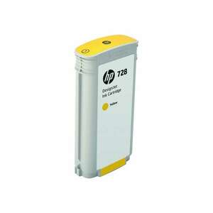 HP 728 - yellow - original - DesignJet - ink cartridge (F9J65A) kép