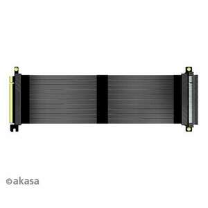 Akasa PCIe 3.0 x16 Riser kábel 30cm (AK-CBPE01-30B) (AK-CBPE01-30B) kép