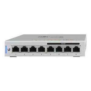 Ubiquiti UniFi 5 x Switch 8, Gigabit Ethernet, PoE, Szürke switch kép