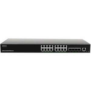 Grandstream Networks GWN7812P, Gigabit Ethernet, PoE, Szürke switch kép