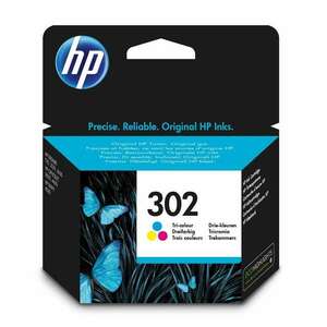 Hp 302/f6u65ae tintapatron color original kép