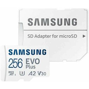 SAMSUNG SD kártya 256GB, EVO PLUS, Blue Wave, 160MB/s kép