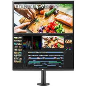 28" LG 28MQ780-B LCD monitor fekete (28MQ780-B) kép