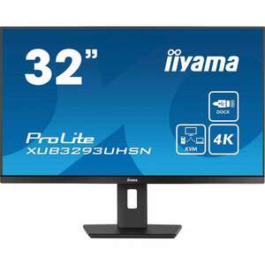 iiyama LED-Display XUB3293UHSN-B5 - 80 cm (31.5") - 3840 x 2160 4K Ultra HD (XUB3293UHSN-B5) kép