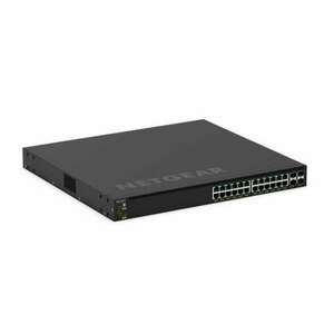 NETGEAR GSM4328-100AJS Managed L3 Gigabit Ethernet (10/100/1000) PoE 1U Fekete switch kép