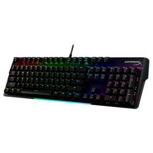 HP HYPERX 4P5E1AA- ABA HYPERX Vezetékes Billentyűzet Alloy MKW100 Red - Mechanical Gaming Keyboard US, HKBM1-R-US/G-US kép