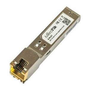 Mikrotik S-RJ01 SFP Modul RJ45, 1, 25Gbps, 100m - S-RJ01 kép