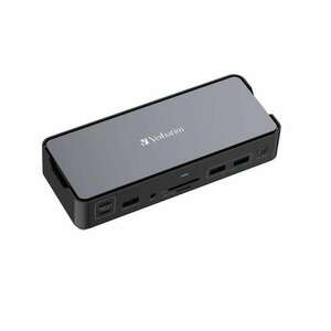 Verbatim USB-C Pro Docking Station 15 Port CDS-15, USB-A, USB-C, HDMI, DP, Audio, SD+microSD, RJ45 kép