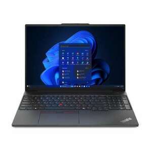 Lenovo ThinkPad E16 Intel Core Ultra 7 155H Laptop 40, 6 cm (16") WUXGA 16 GB DDR5-SDRAM 512 GB SSD Wi-Fi 6E (802.11ax) Windows 11 Pro Fekete kép