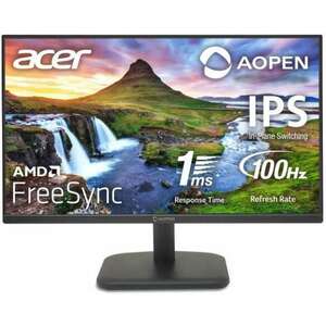 Acer AOPEN 27CL1Ebmix monitor, 27 hüvelykes IPS, 1920 x 1080, VGA, 1 x HDMI 1.4, 1 x audiokimenet, 1 x audio bemenet, beépített hangszórók 2 x 2 W kép